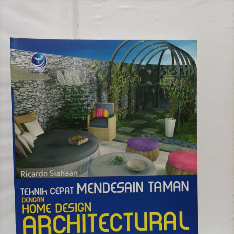 Jual Buku Teknik cepat mendesain taman dengan design arcihitectural