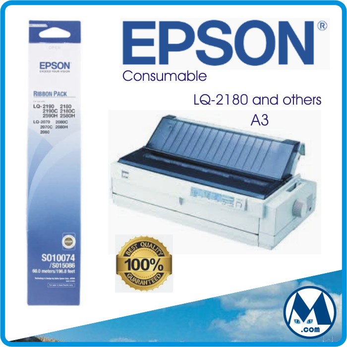 Jual Refill Pita (Ribbon) Printer EPSON LQ-2190 / LQ-2180 / LQ2190 ...