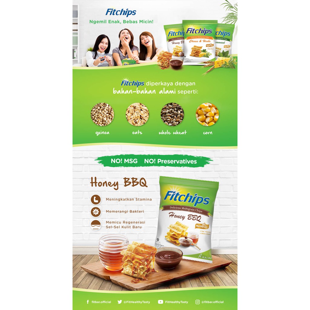 Jual FITCHIPS honey bbq 60gr | Shopee Indonesia