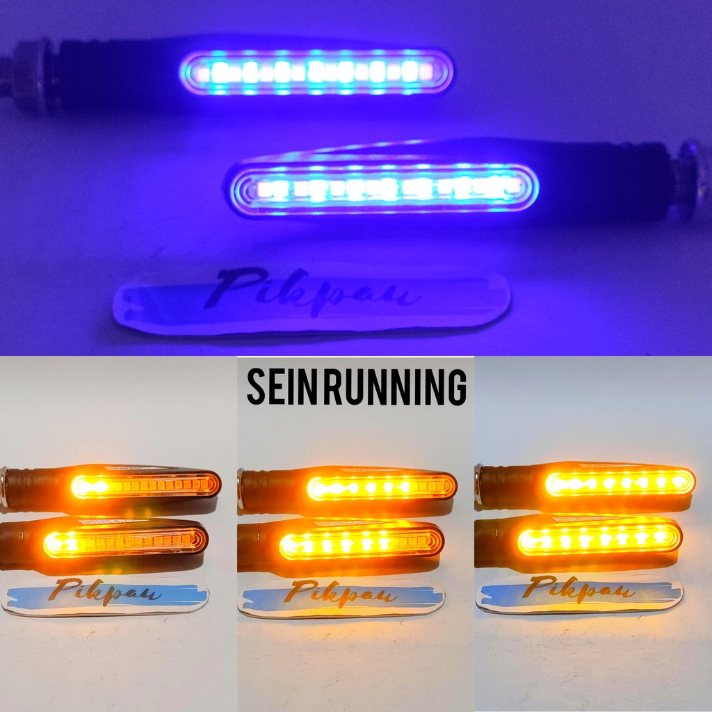 Jual Lampu Led Sein Moge Running Lampu Sen Senja Untuk Universal Shopee Indonesia