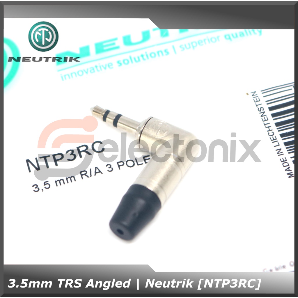 Jual Jack Mini Stereo 3.5mm Angled | Neutrik [NTP3RC] | Shopee Indonesia