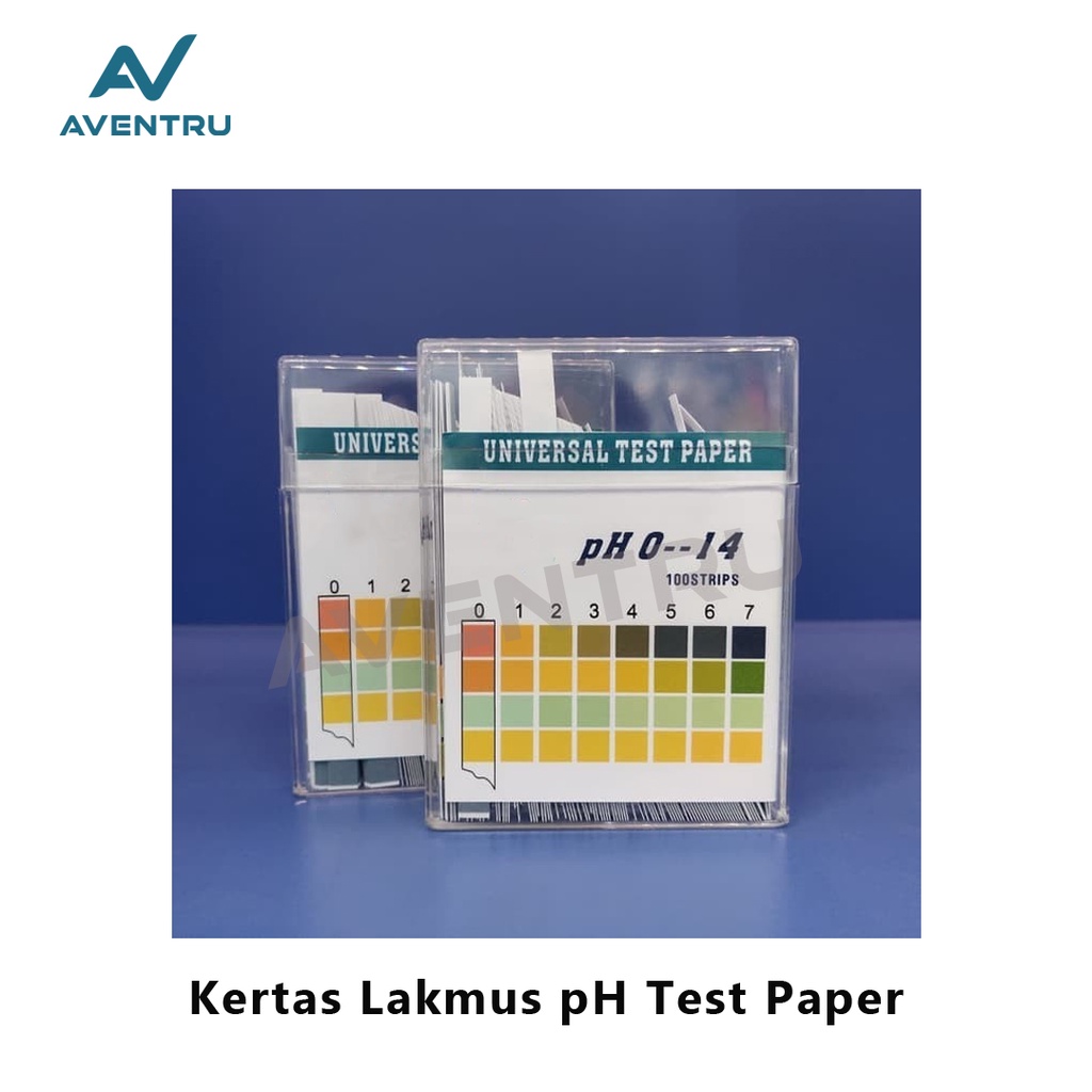 Jual Kertas Lakmus 100 pcs pH Paper 100 Strip Universal Test Paper ...