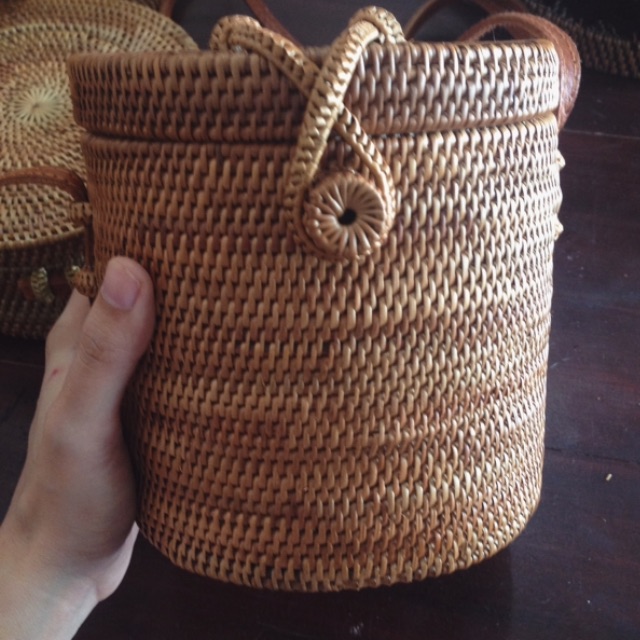 Jual Bucket rattan bag | Shopee Indonesia