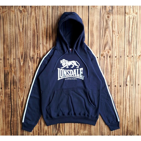 Hoodie cheap lonsdale navy