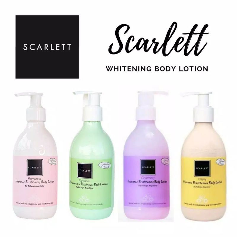 Jual SCARLETT WHITENING BODY LOTION / SCARLET WHITENING BODY LOTION