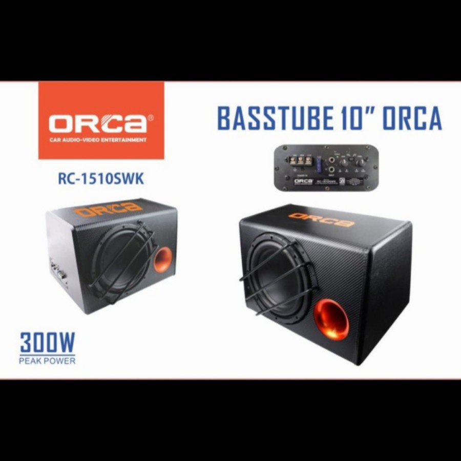 Jual Basstube Orca RC1510 SWK / Subwoofer Aktif Orca 10 Inch | Shopee ...