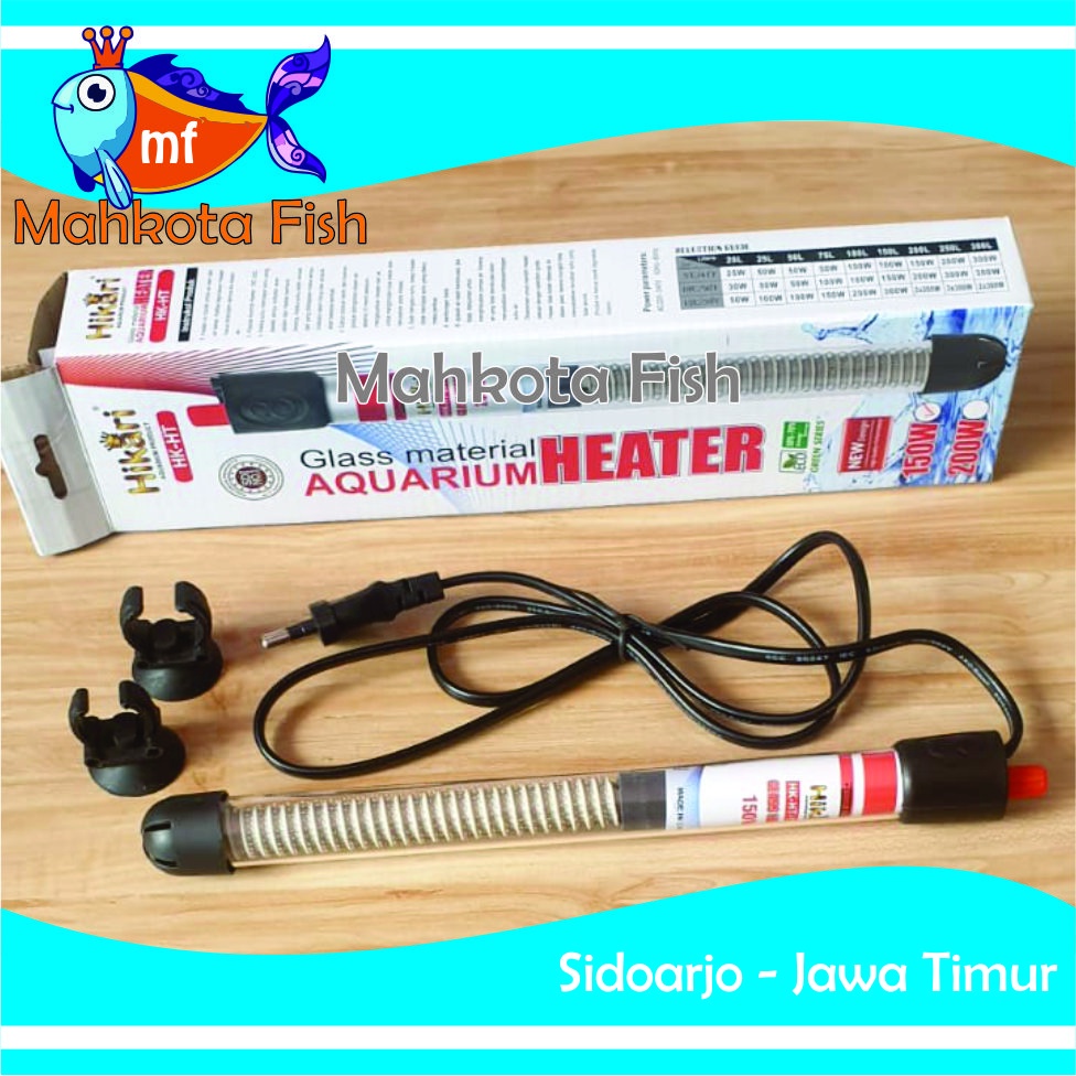 Jual Heater Aquarium Heater Kolam 150 Watt | Hiter Aquarium Aquascape ...