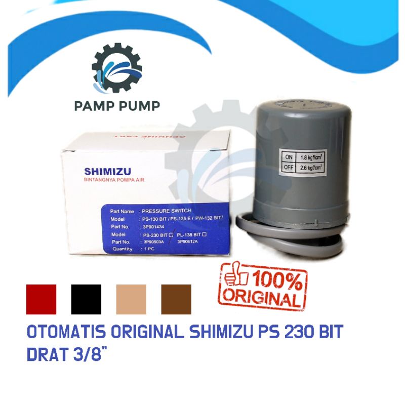 Jual Otomatis Shimizu ORIGINAL PS 230 BIT | Shopee Indonesia