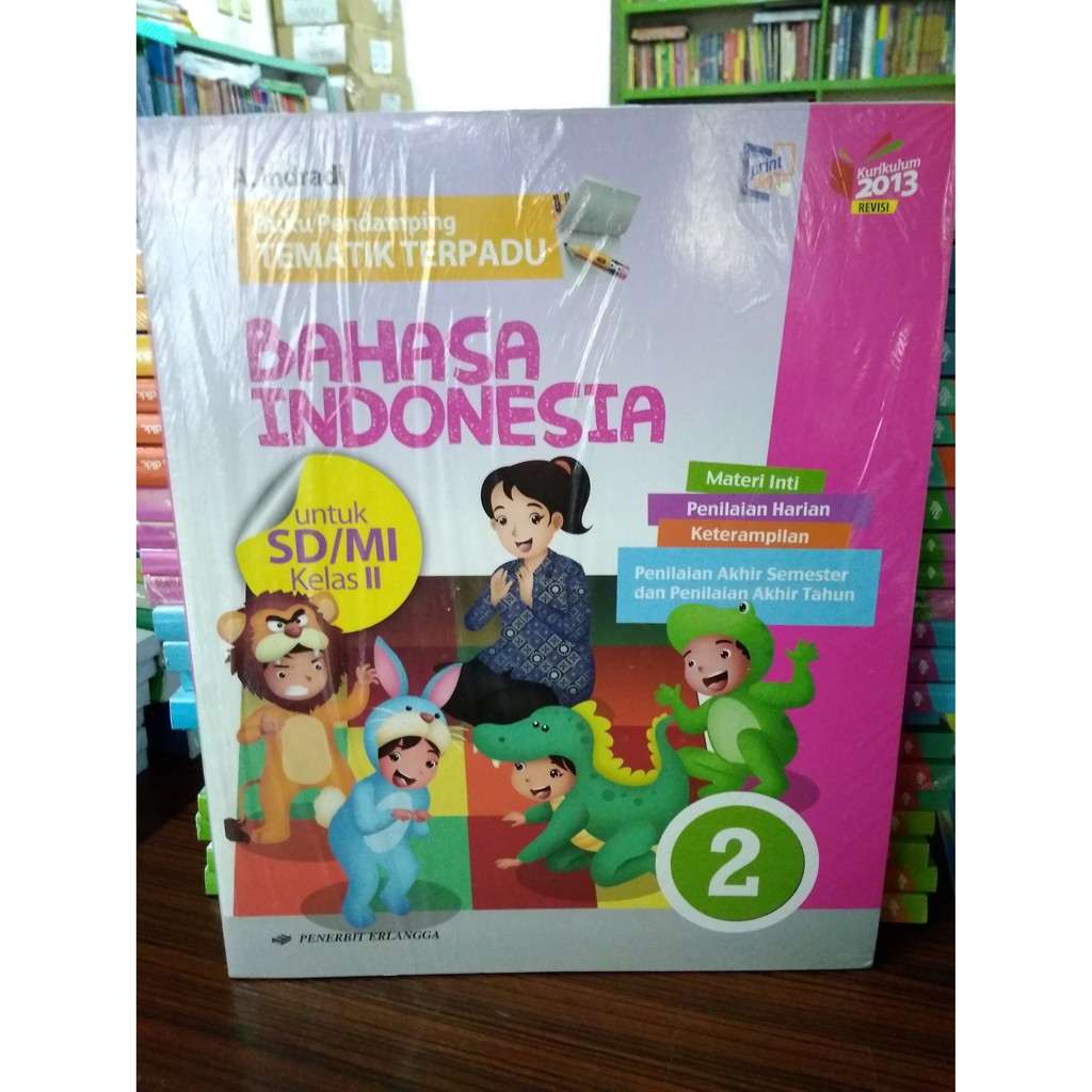 Jual Buping Bahasa Indonesia Kelas 2 SD - Erlangga | Shopee Indonesia