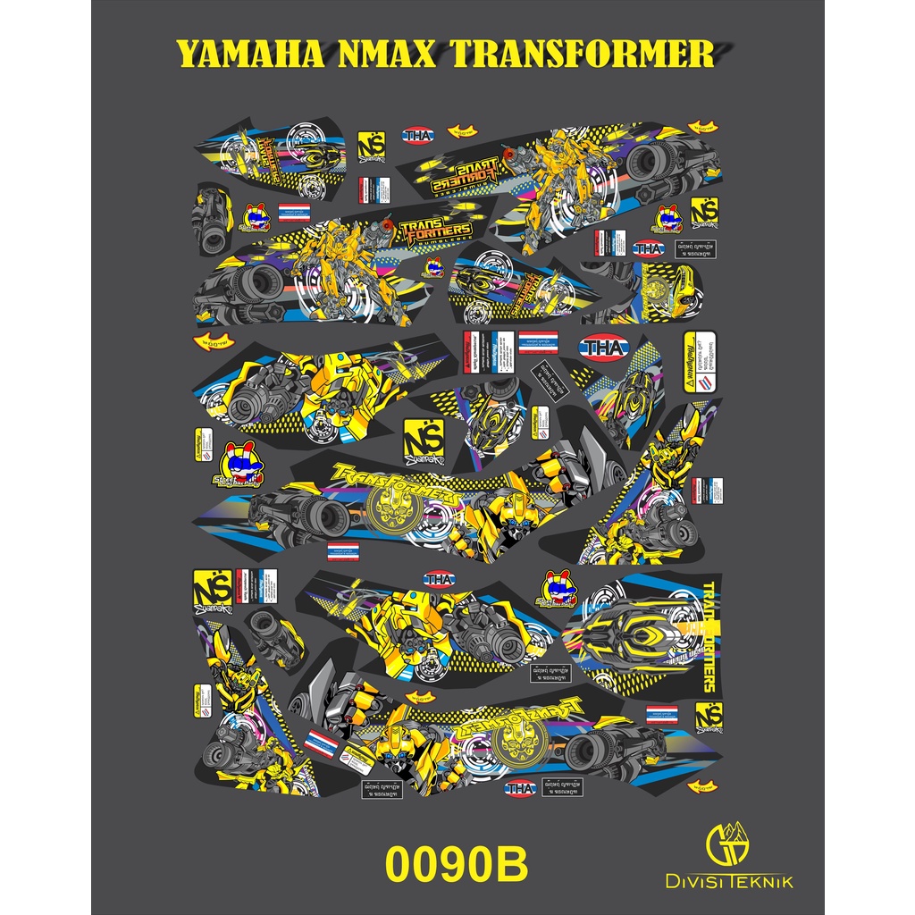 Jual Striping / Stiker / List Striping / Decal / Stiker Variasi yamaha ...