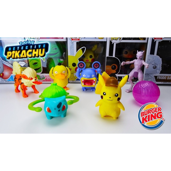 Jual d440gi Pokemon Detective Pikachu Burger King King Jr Z2020X Shopee Indonesia