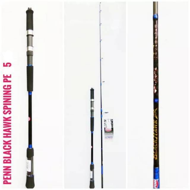 Penn Fishing Rod Blackhawk Jig Bhjs602 Pe 2-5