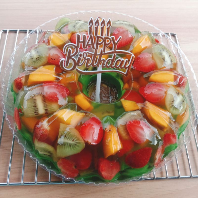 Jual HAMPERS PUDING KACA BUAH FREE VLA FREE TOPPER BIRTHDAY ATAU ...