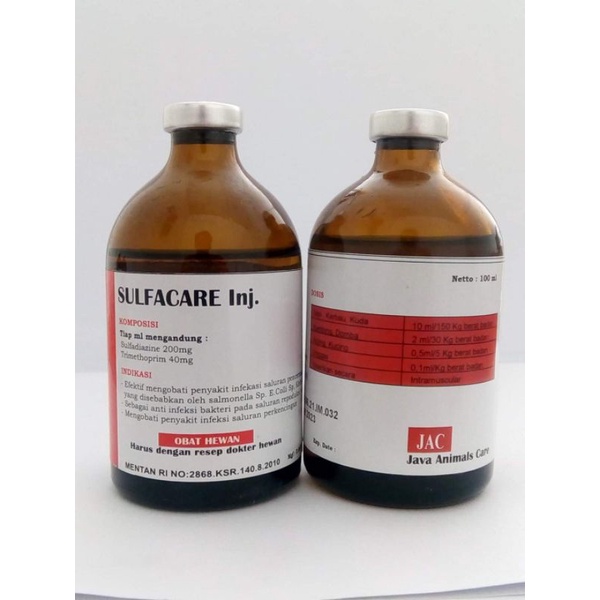 Jual SULFACARE INJANTIBIOTIK MENGOBATI DIARE (100ml) | Shopee Indonesia