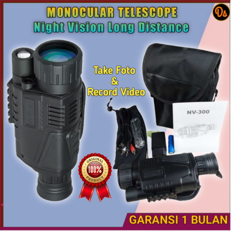 Jual PROMO Teropong malam Teleskop Night Vision Long Distance Monocular