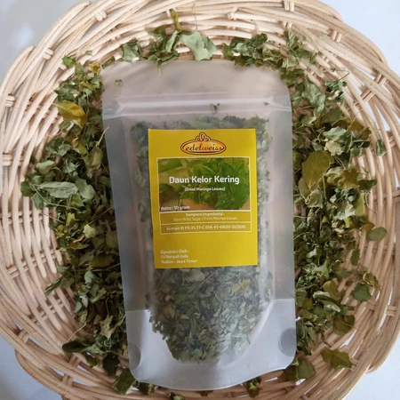 Daun Kelor Kering Murni 