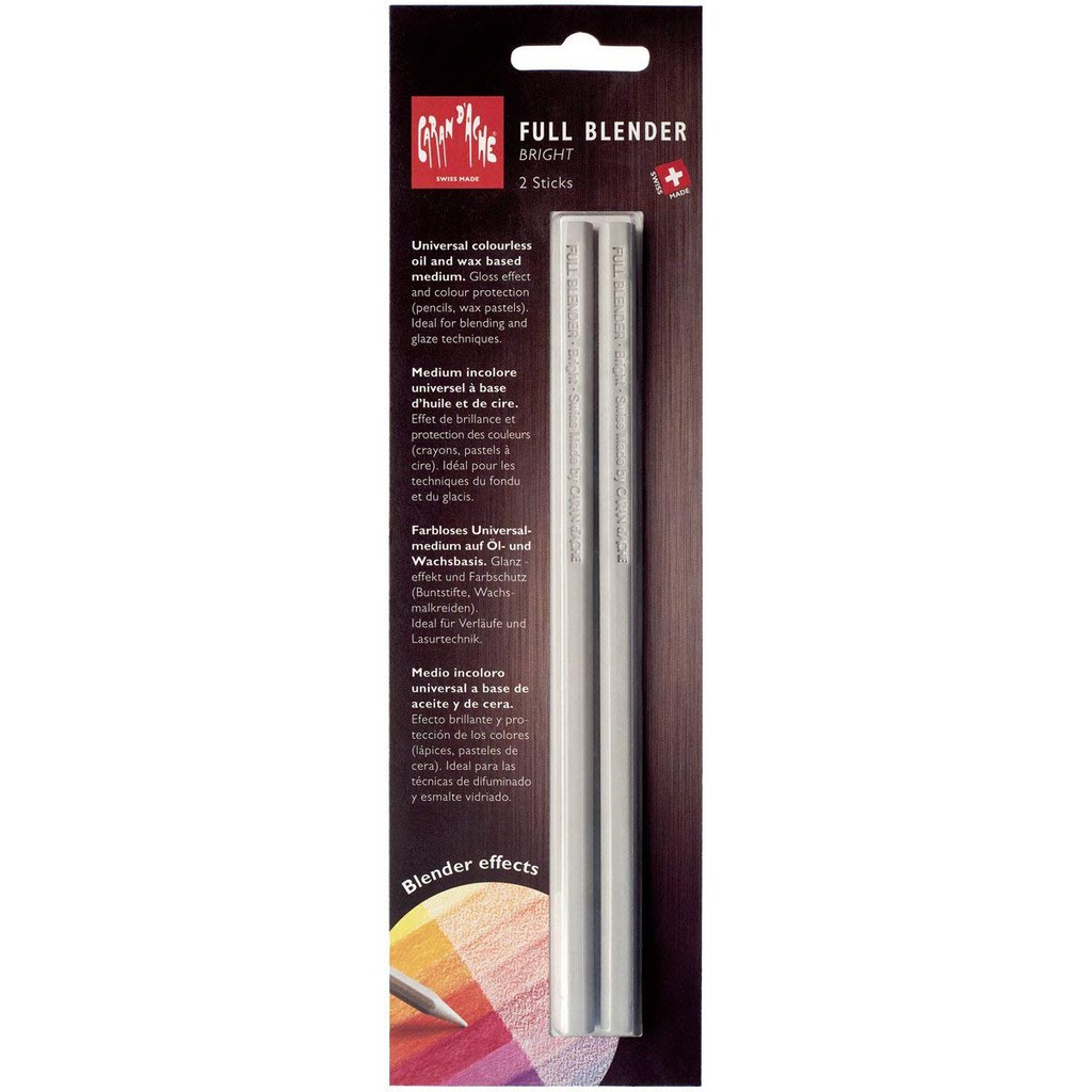 Full Blender Bright and Blender Pencil Pack, Oil Wax Medium