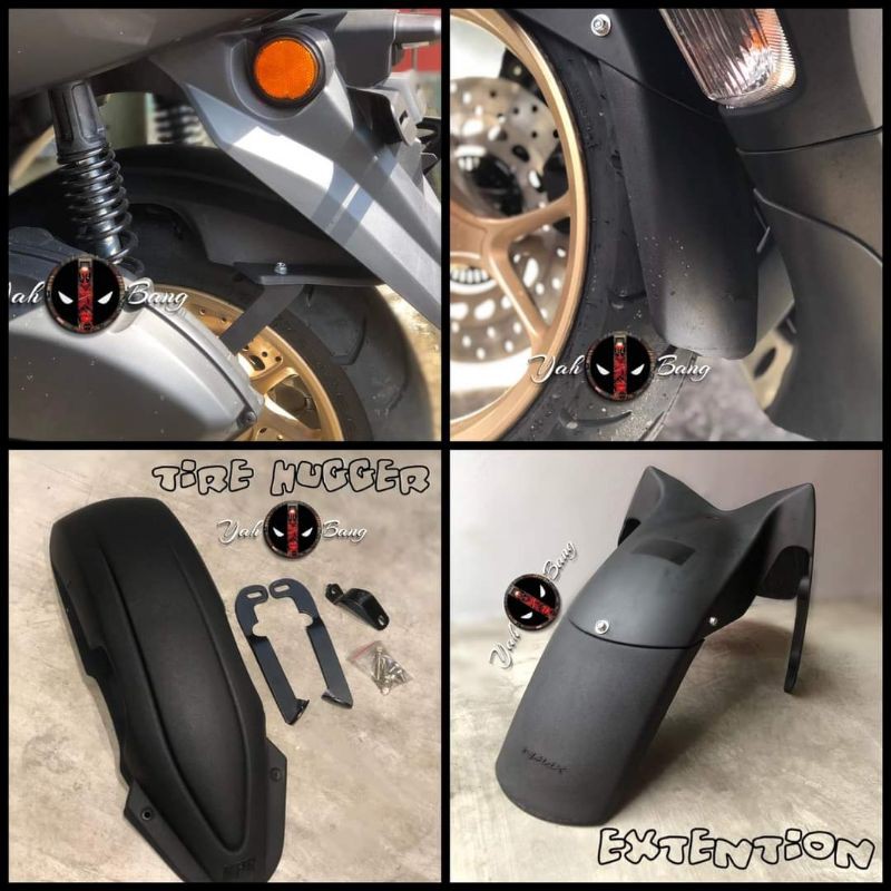 Jual PAKET SPAKBOR KOLONG ALL NEW NMAX V2 & SAMBUNGAN SPAKBOR DEPAN