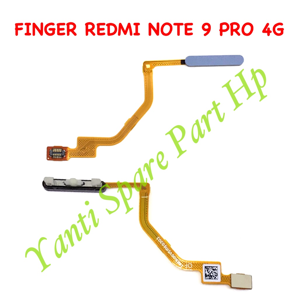 Jual Flexible Fingerprint Xiaomi Redmi Note 9 Pro 4G Note 9S New Produk ...