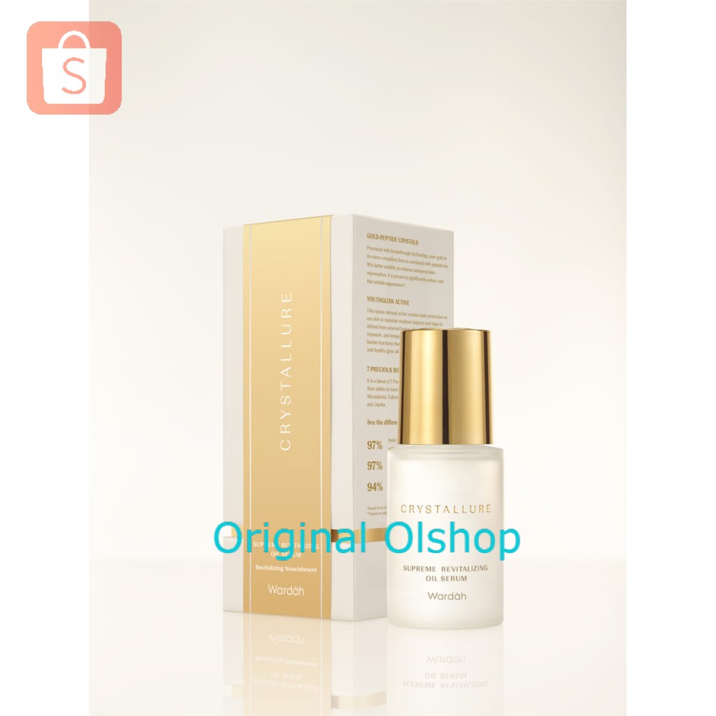 Jual Wardah Crystallure Supreme Revitalizing Oil Serum ORIGINAL Shopee Indonesia