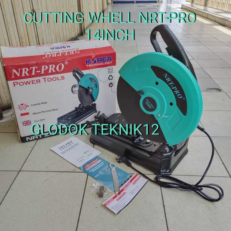Jual MESIN CUTTING WHELL NRT-PRO 14INCH / MESIN POTONG BESI 14INCH NRT ...