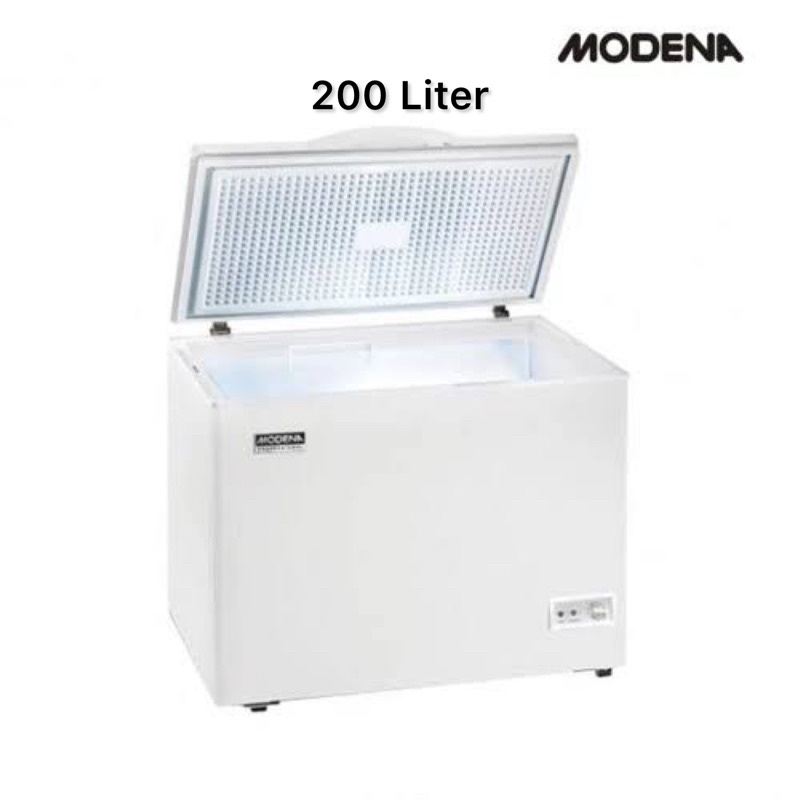 Jual FREEZER BOX MODENA 200 Liter | Shopee Indonesia