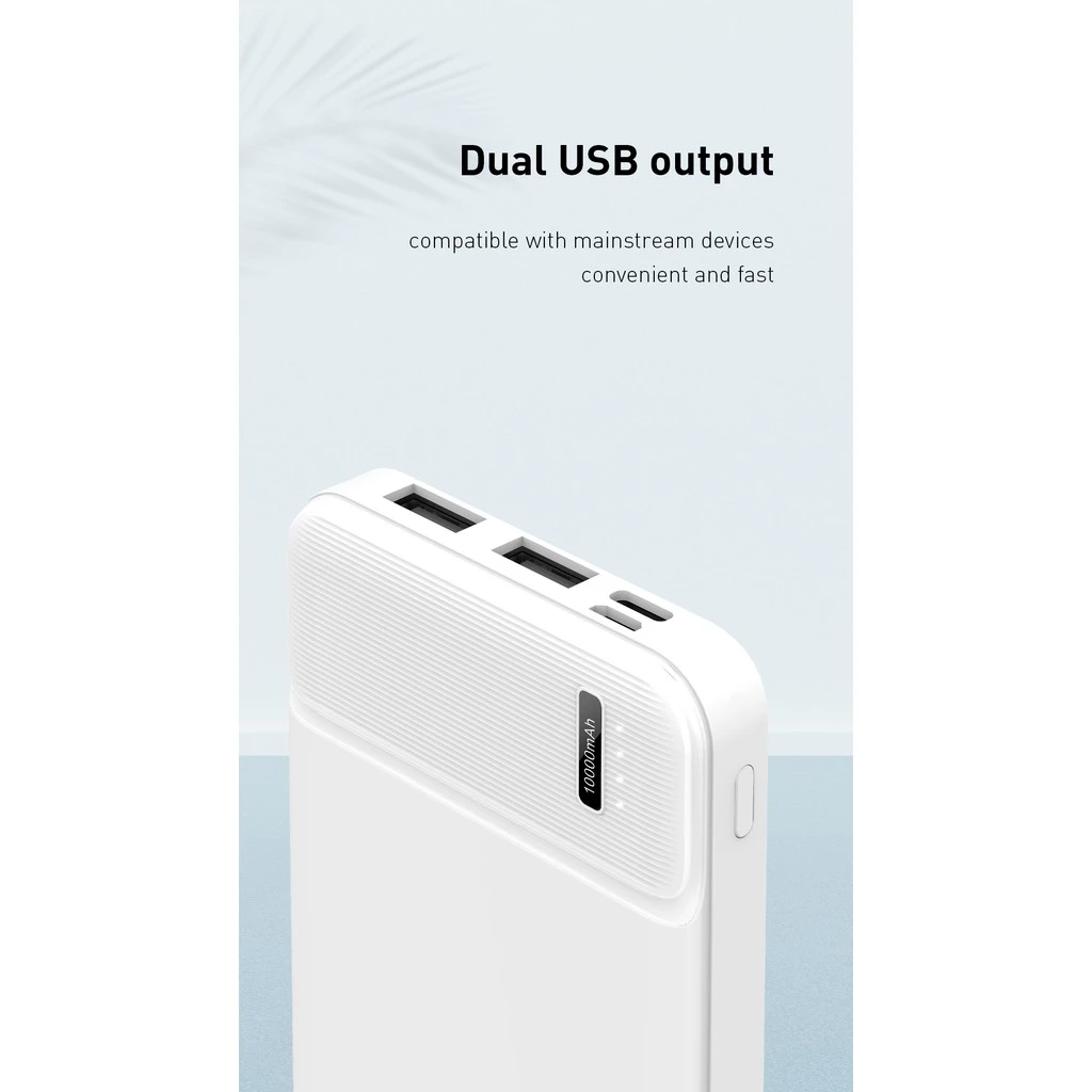 RECCI Powerbank 10000 mAh RPB-N16 Black/White