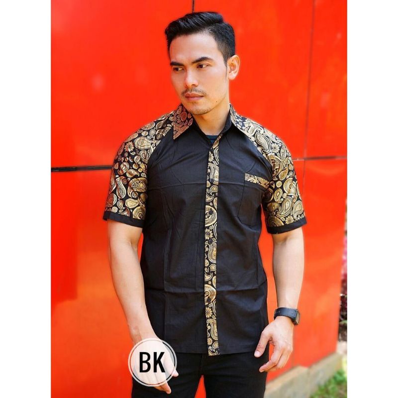 Jual Kemeja Pria Jumbo Baju Koko BIG SIZE Kemeja Koko Pria Kemeja Jumbo ...