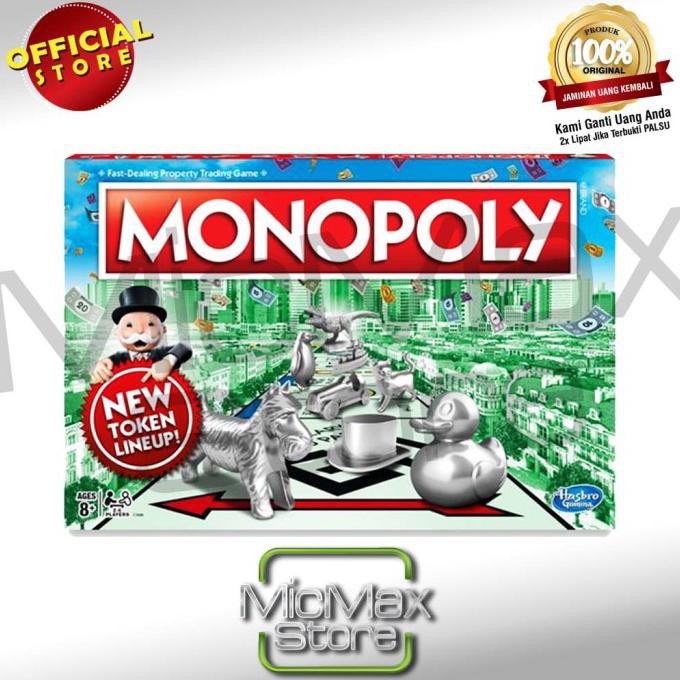 Jual Hasbro Gaming Monopoly Monopoli Classic Game New Chance Card ...