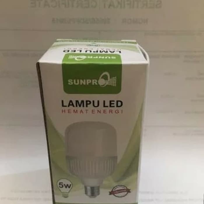 Jual Lampu led Sunpro 5W / Lampu Led Rumah merek Sunpro 5 watt | Shopee ...