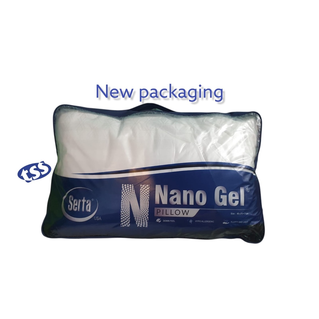 Jual Serta Pillow Nano Gel Pillow Bantal Nano Gel Serta Shopee