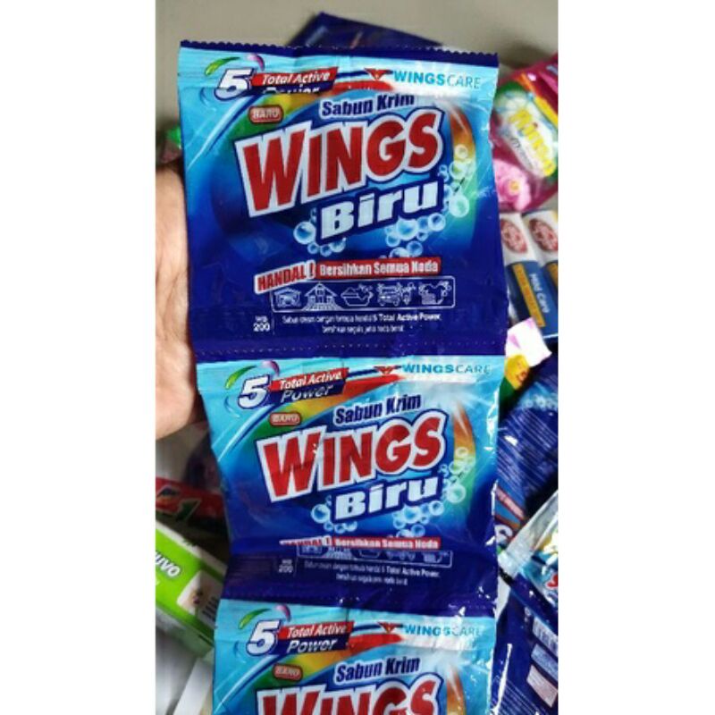 Jual Wings Biru Sabun Colek | Shopee Indonesia