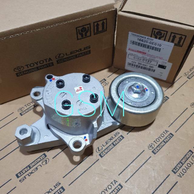 Jual TENSIONER ASSY VAN BELT KOMPLIT TOYOTA INNOVA INOVA REBORN ...