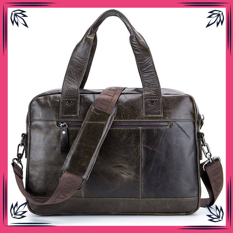 Jual Tas Selempang Pria Kulit Brand Men Briefcase Genuine Leather
