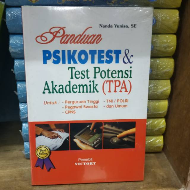 Jual psikotest test potensi akademik tpa shopee indonesia