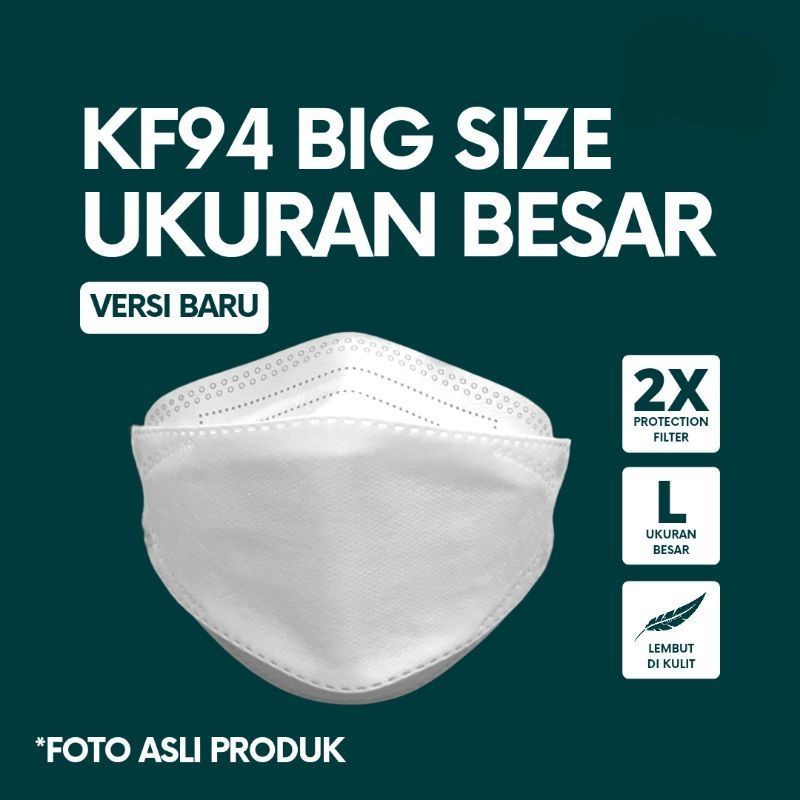 Jual 10PCS MASKER UKURAN JUMBO SIZE BESAR LEBIH PANJANG DAN LEBAR COCOK ...