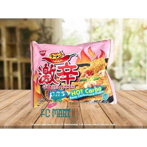 Jual Impor Mie Nissin Gekikara Ramen Hot Carbonara Halal Rasa