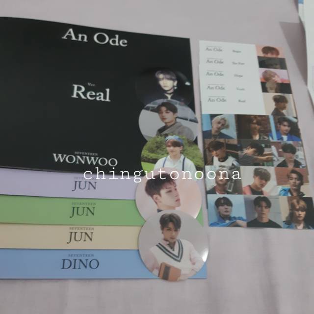 Jual SEVENTEEN An Ode Album Mini Photobook, Sticker | Shopee Indonesia