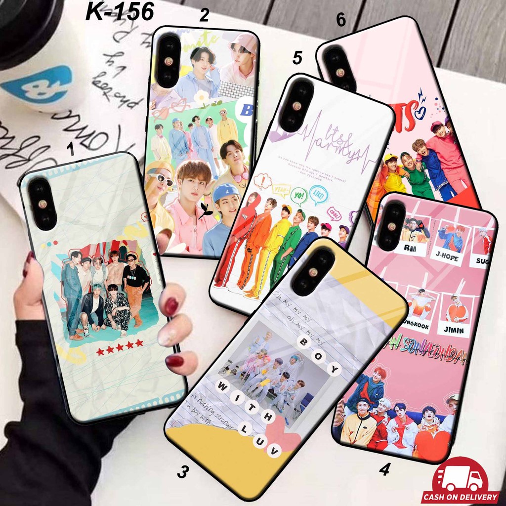 Jual (K156) Case 2D Glossy Premium BTS All Type. | Shopee Indonesia
