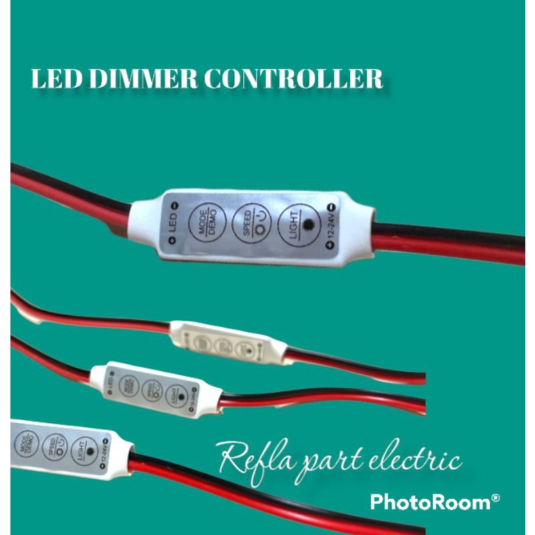Jual LED DIMMER CONTROLLER MODUL 5V 12V 24V 5-24 VOLT | Shopee Indonesia