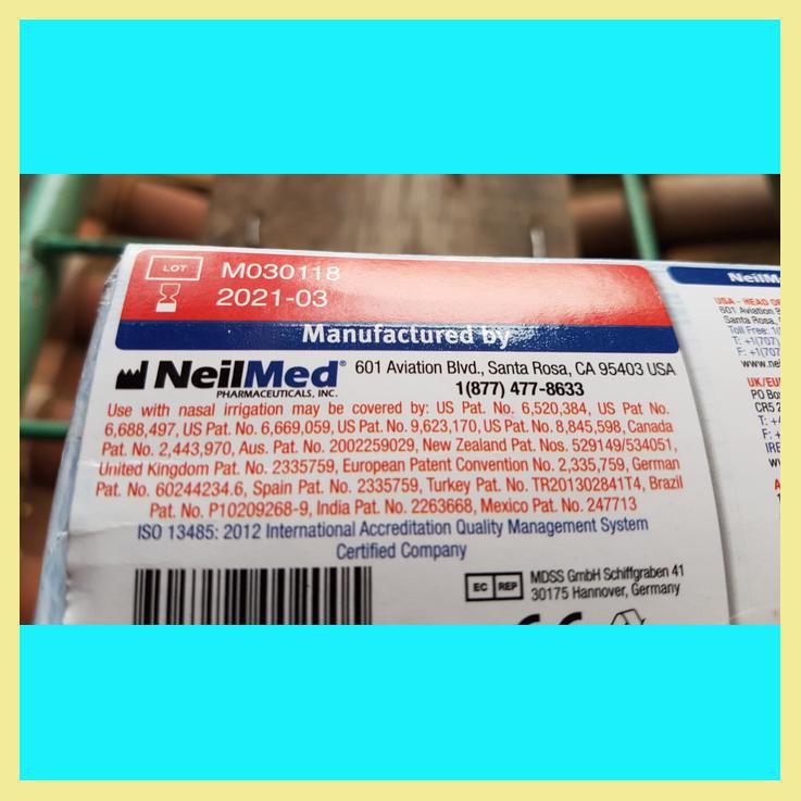 Jual NEILMED, SINUS RINSE, PREMIXED PACKETS (MINIMAL PEMBELIAN 10 ...
