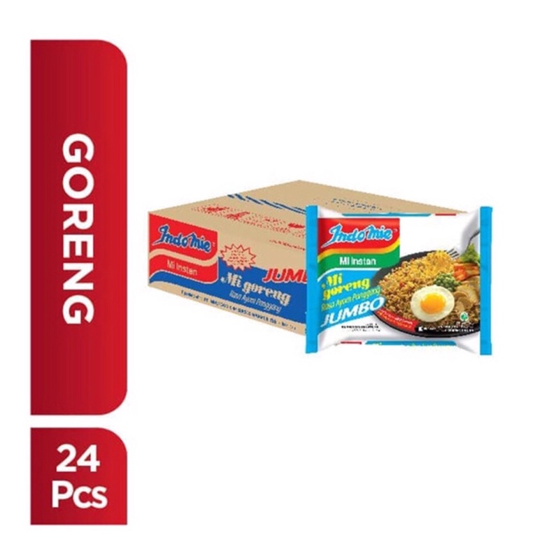 Jual Indomie Goreng Ayam Panggang Jumbo 127gr X 24 (Dus) | Shopee Indonesia