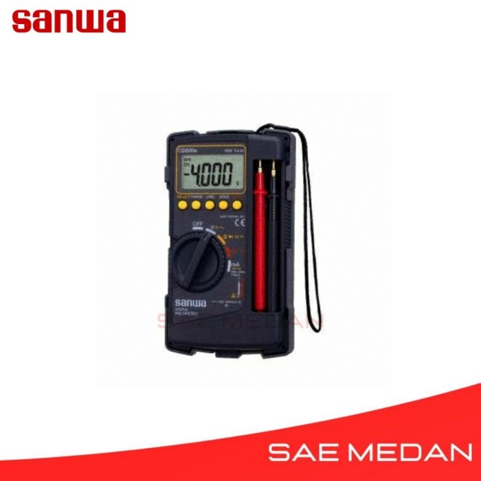Jual Multitester Digital CD800a Sanwa Multimeter CD800a Shopee Indonesia
