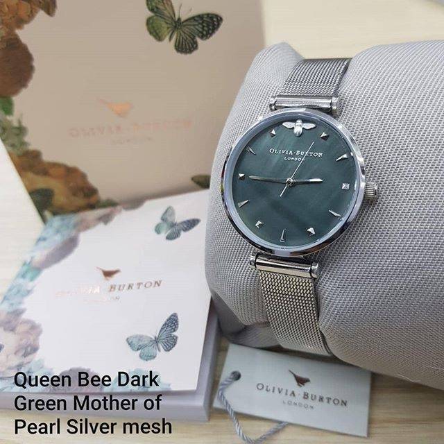 Olivia burton queen hot sale bee mother of pearl