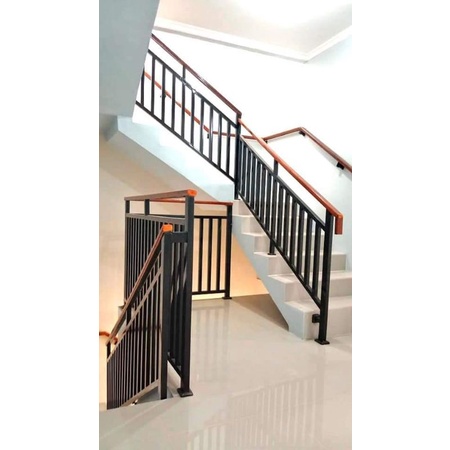 Jual railing tangga besi kayu | Shopee Indonesia