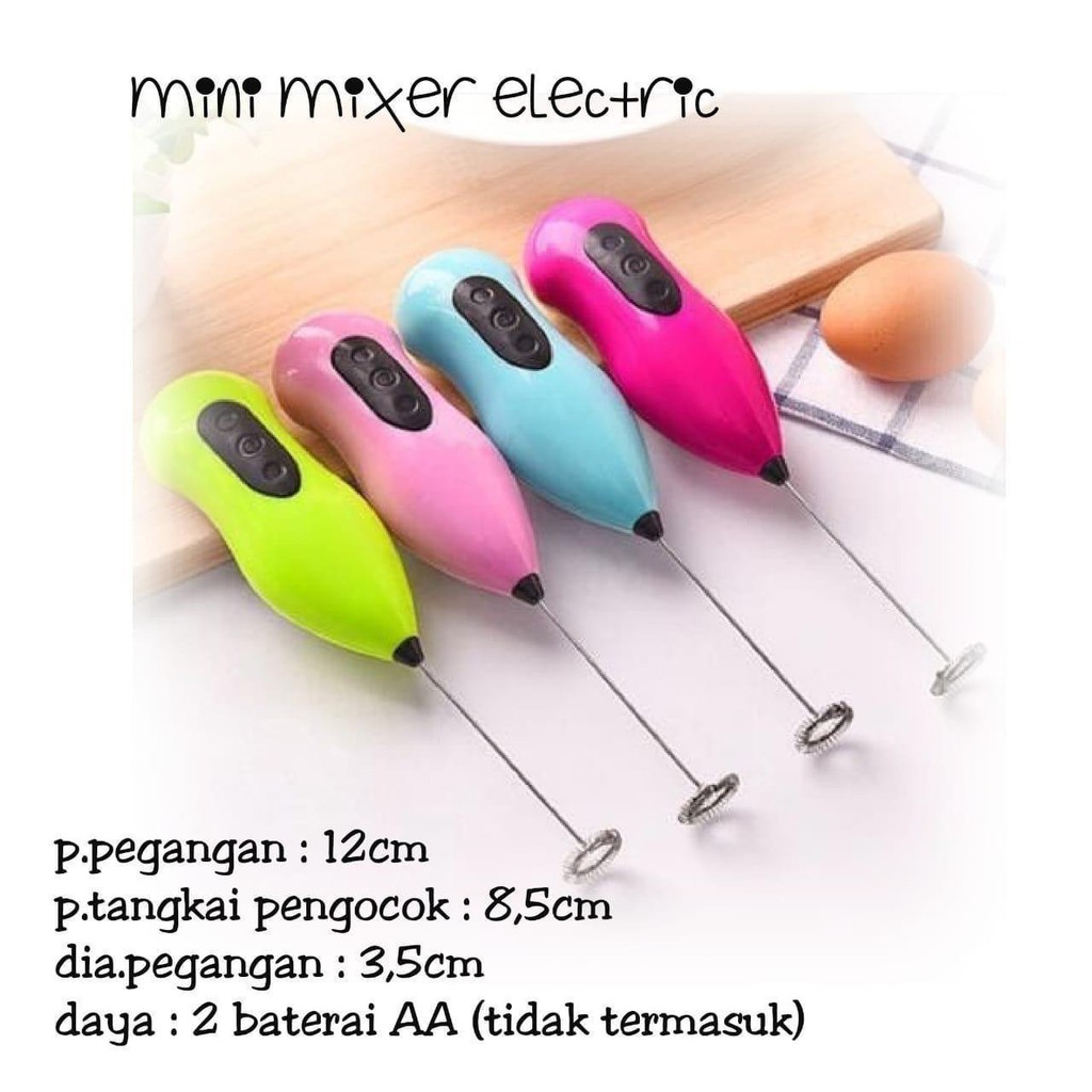 Jual MIXER MINI ELECTRIC HAND / MIXER DALGONA / HAND MIXER PENGADUK