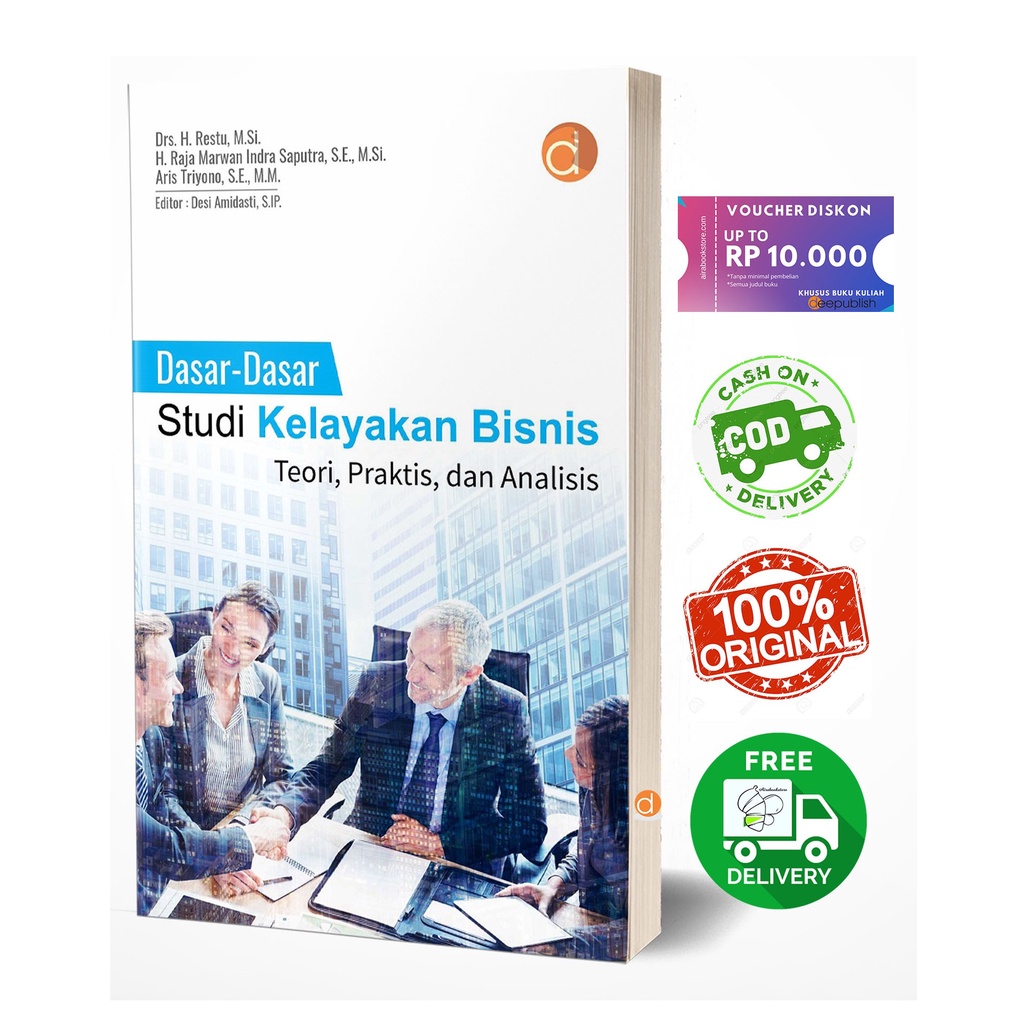 Jual Buku Dasar-Dasar Studi Kelayakan Bisnis Teori, Praktis, Dan ...