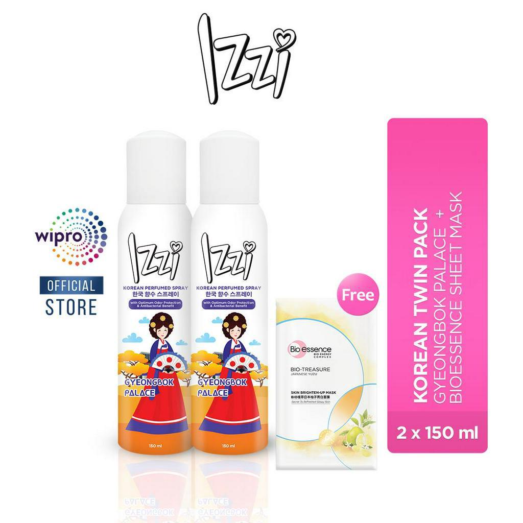 Jual Izzi Korean Perfumed Spray Gyeongbok Palace 2 x150mL + [FREE ...
