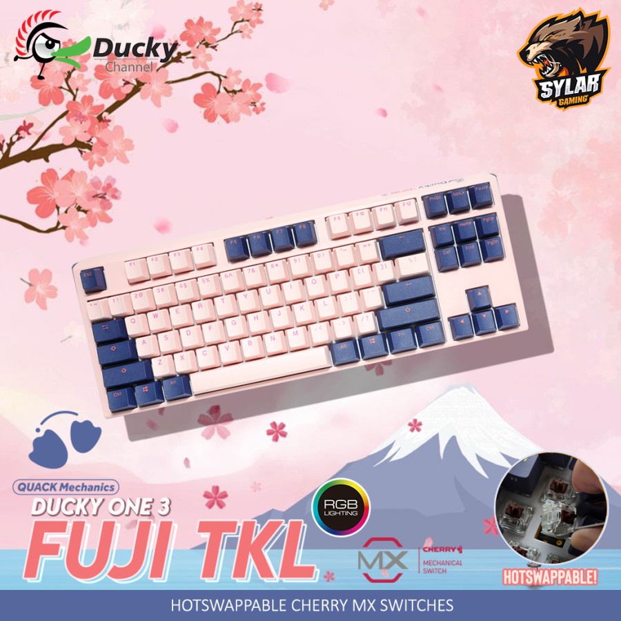 Jual Ducky One 3 Fuji TKL Hotswapp Mechanical Gaming Keyboard | Shopee ...