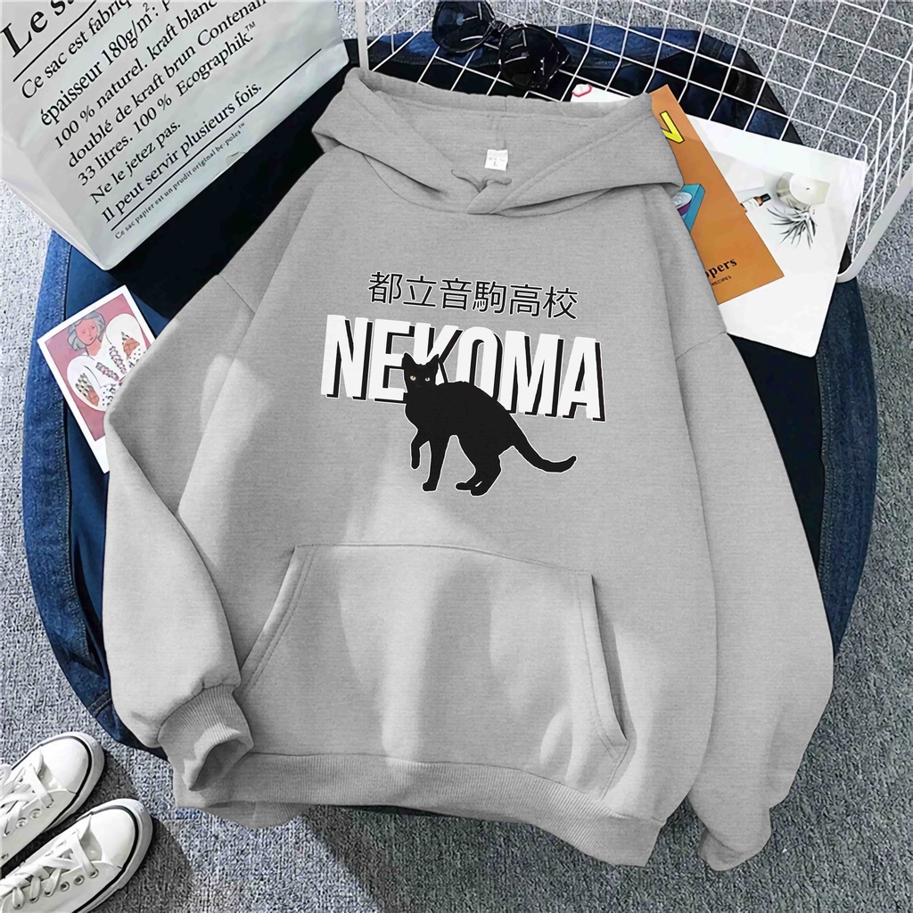 Jual hoodie NEKOMA hoodie anime jaket anime hoodie haikyuu | Shopee ...